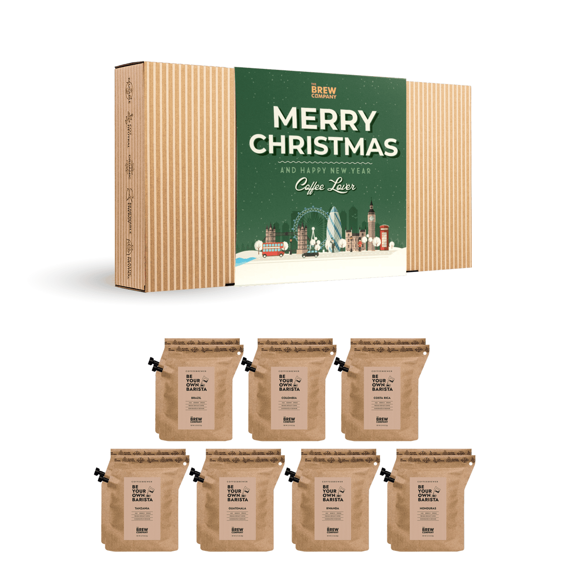 MERRY CHRISTMAS COFFEE GIFT BOX Gift Boxes The Brew Company