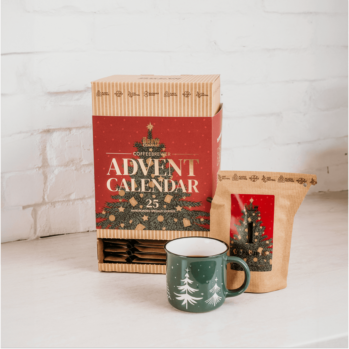 Festive Red Coffee Advent Calendar (EU, UK)