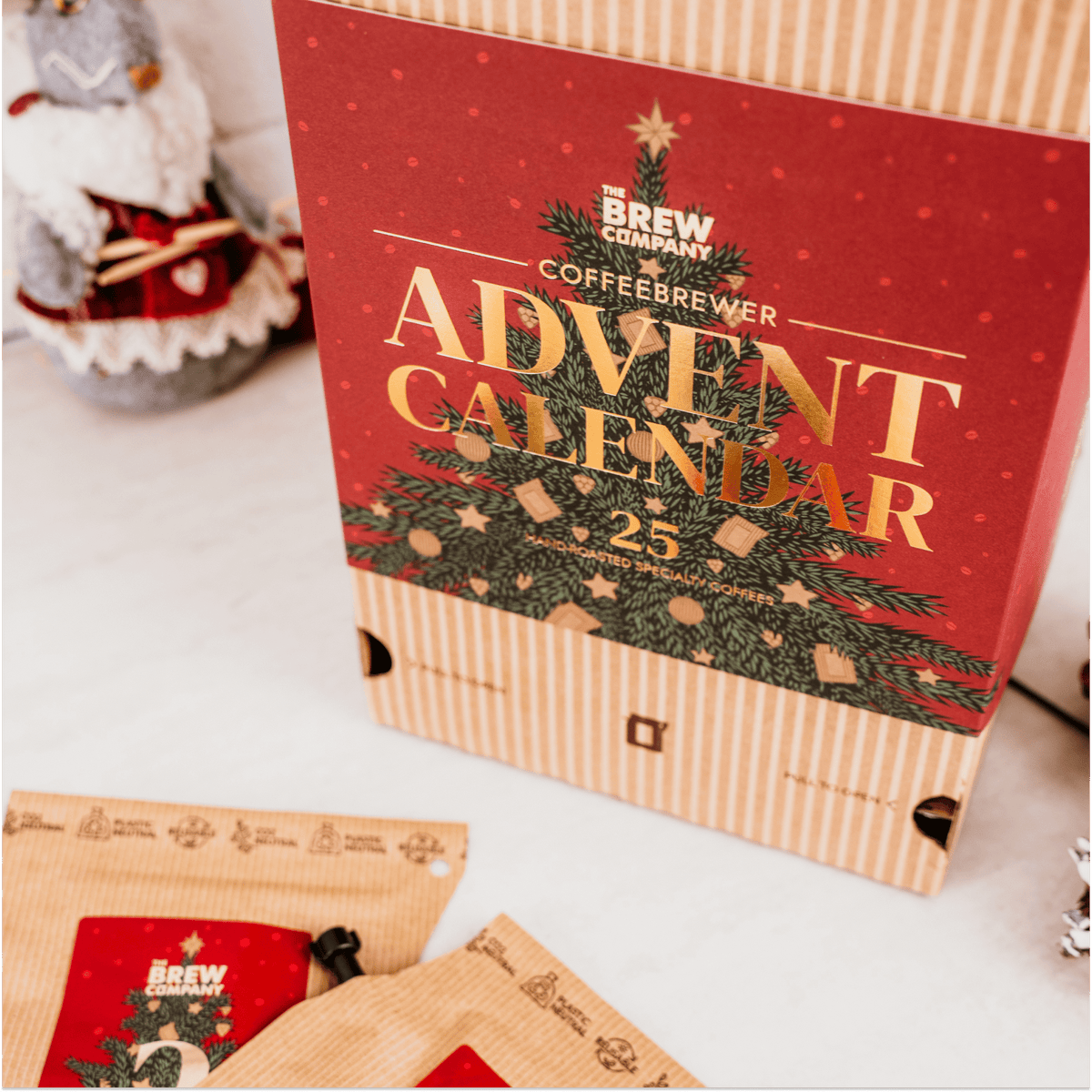 Festive Red Coffee Advent Calendar (EU, UK)