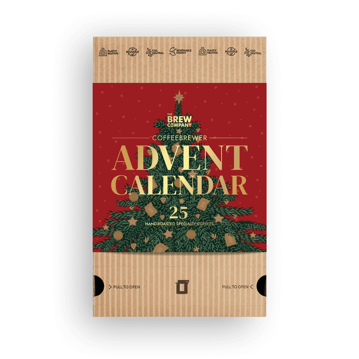 Festive Red Coffee Advent Calendar (EU, UK)