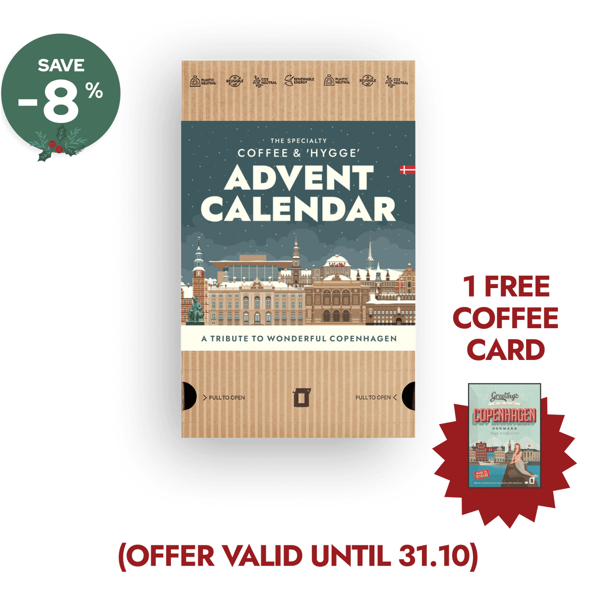 A Tribute to Copenhagen Coffee Advent Calendar