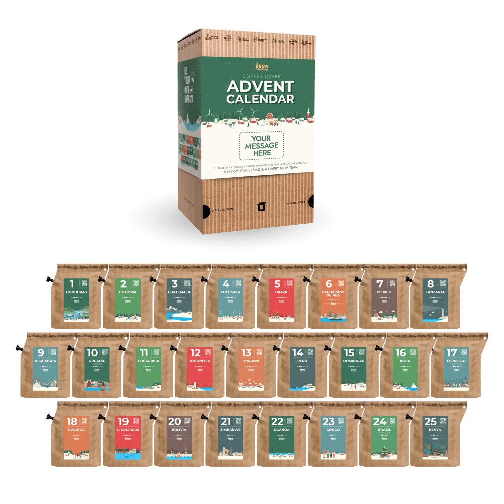 PERSONALIZABLE ORIGINAL COFFEE LOVER ADVENT CALENDAR