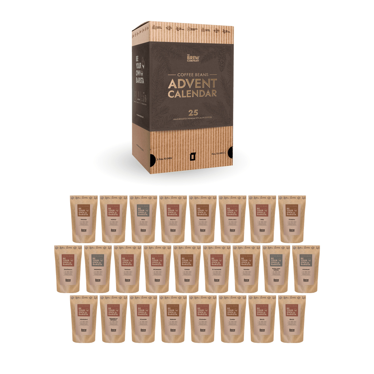 COFFEE BEAN ADVENT CALENDAR Coffee Beans The Brew Company