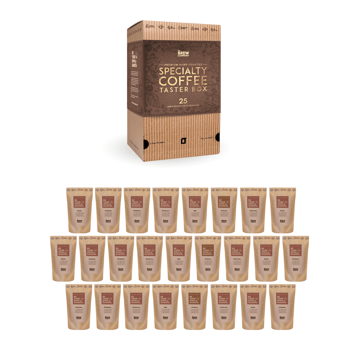 SPECIALTY COFFEE BEANS TASTER BOX