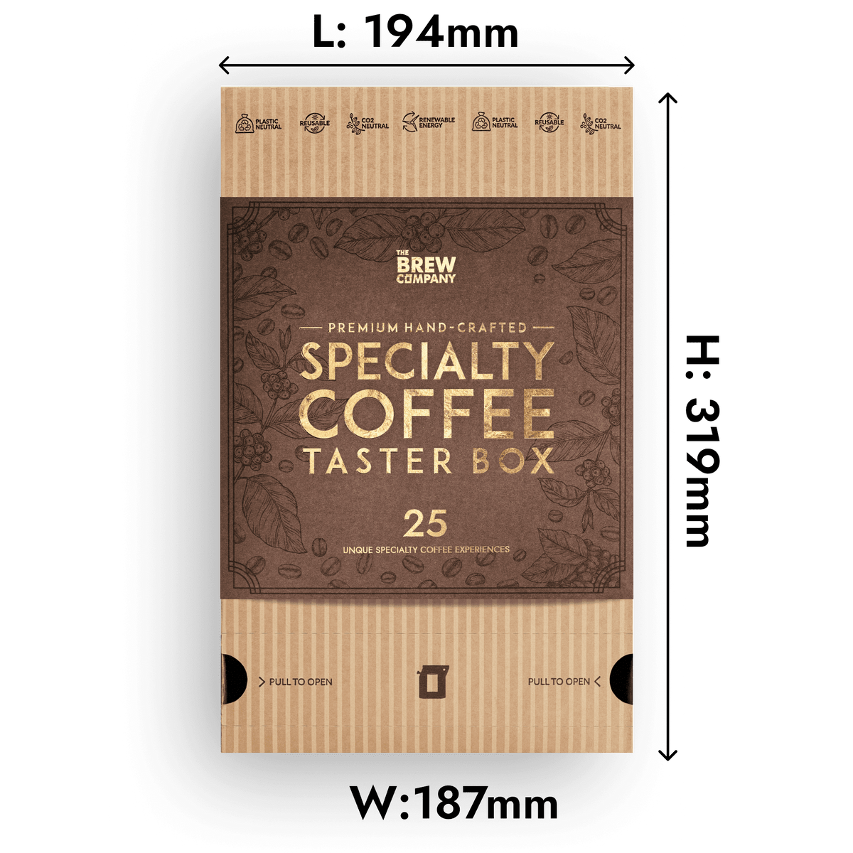SPECIALTY COFFEE BEANS TASTER BOX