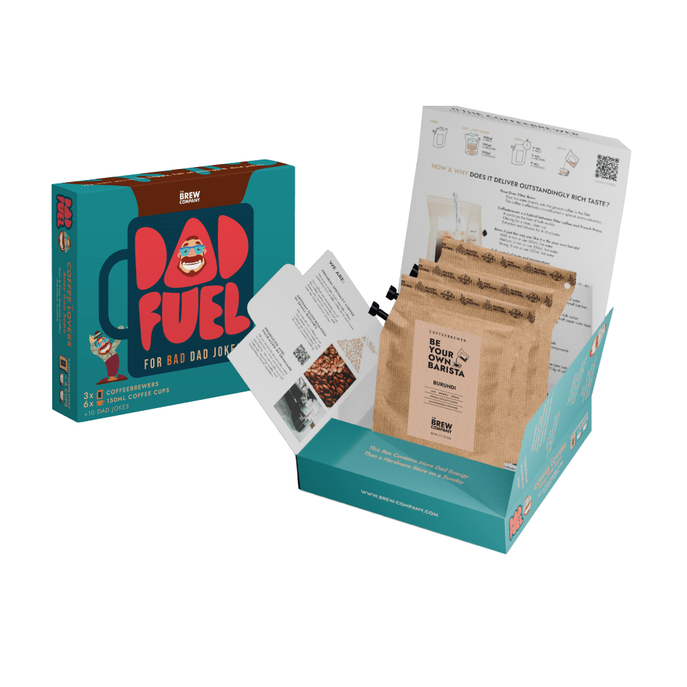 DAD FUEL 3 pcs gift box - For Coffee lovers - The Brew Company