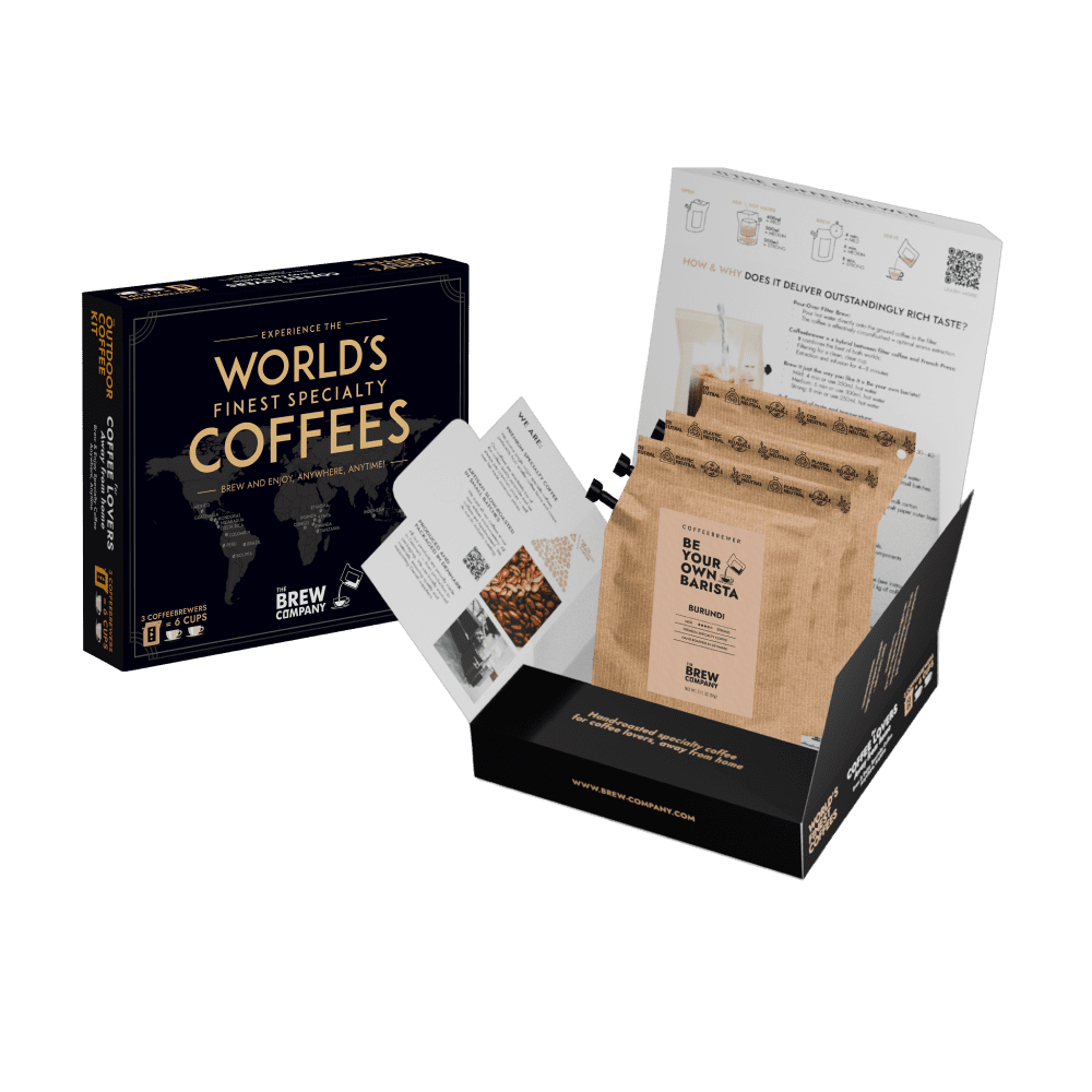 WORLD'S FINEST SPECIALTY COFFEE 3 PCS GIFT BOX