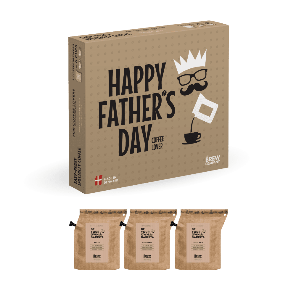 HAPPY FATHER'S DAY SPECIALTY COFFEE 3 PCS GIFT BOX