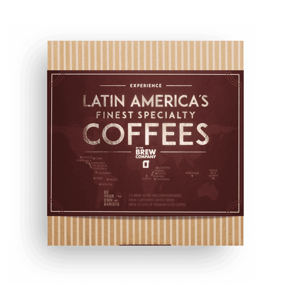 LATIN AMERICA'S FINEST SPECIALTY COFFEE GIFT BOX