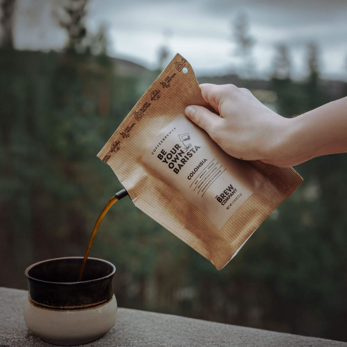 Best Portable Coffee - Premium Specialty Coffee - Coffeebrewer - Brew Anywhere - The Brew Company