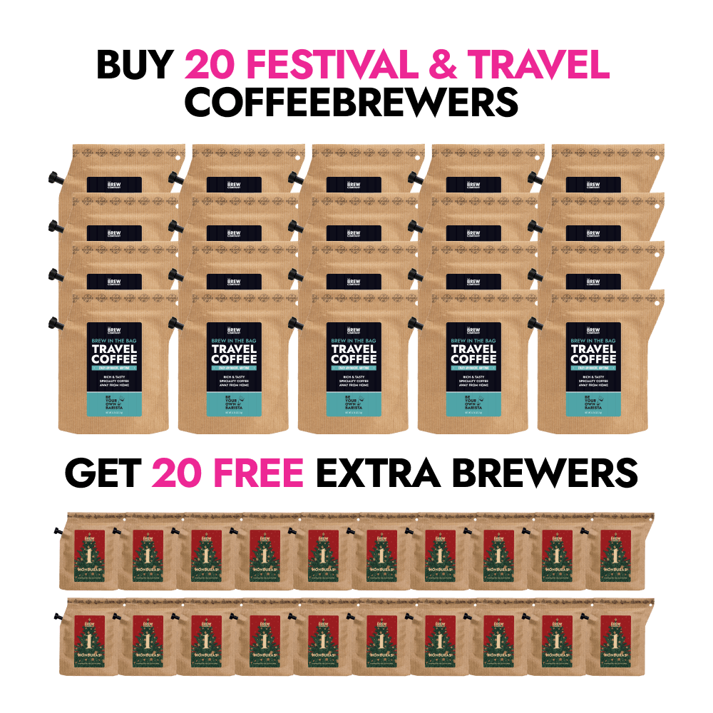 Hot Fest Summer Deal (20 Festival & Travel Coffees + 20 FREE)
