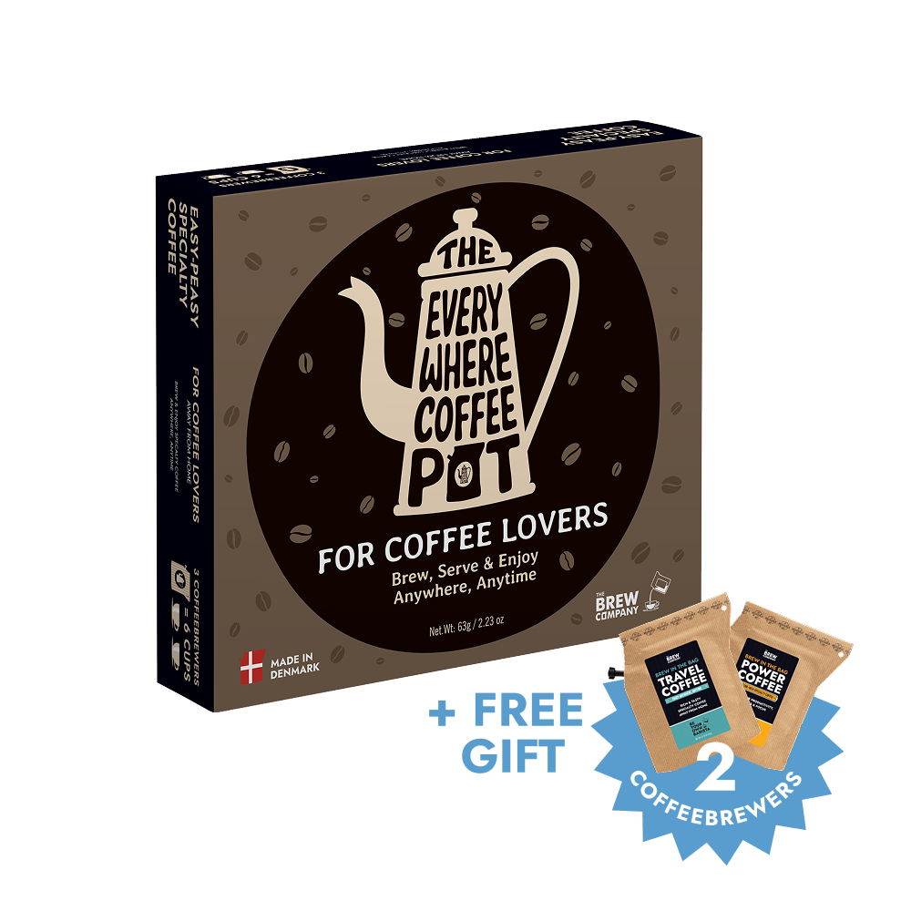 Coffee Pot Specialty Coffee 3 Pcs Gift Box