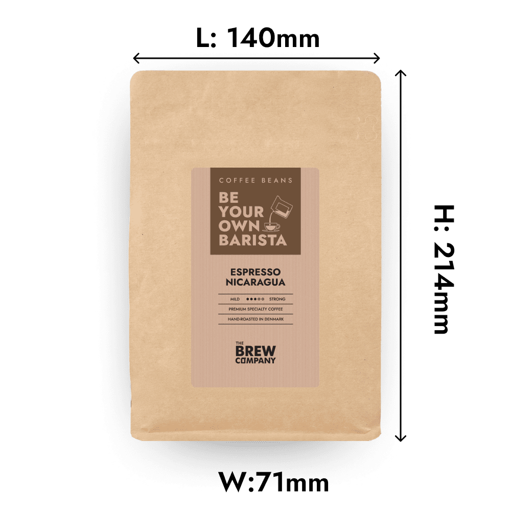 Nicaragua Espresso coffee beans - Specialty coffee beans - 333gr - The Brew Company
