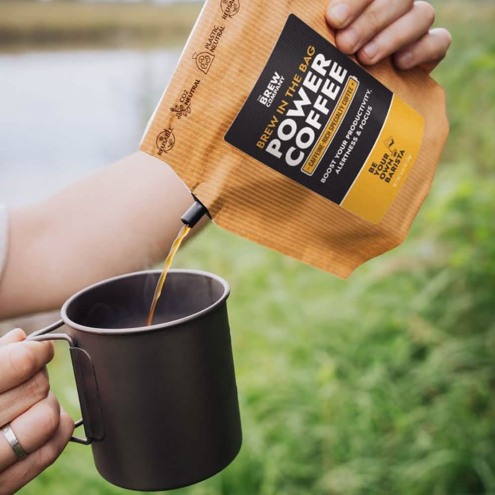Best Portable Power Coffee - Premium Specialty Coffee - Coffeebrewer - Brew Anywhere - The Brew Company