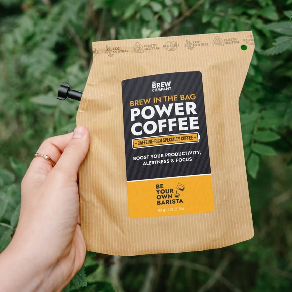 Best Portable Power Coffee - Premium Specialty Coffee - Coffeebrewer - Brew Anywhere - The Brew Company