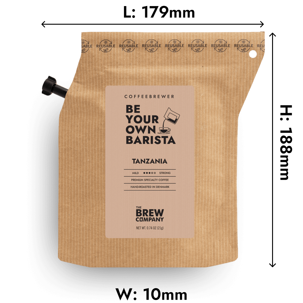Best Portable Coffee Tanzania- Premium Specialty - Brew Anywhere - The Brew Company