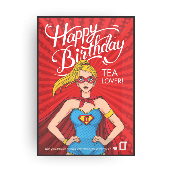 Happy Birthday Tea Cards The Brew Company