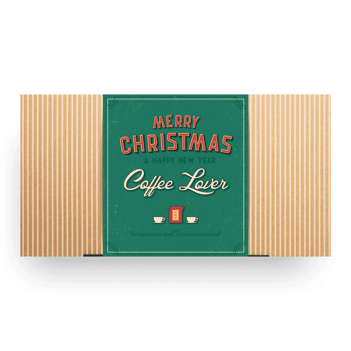 MERRY CHRISTMAS RETRO COFFEE GIFT BOX Gift Boxes The Brew Company