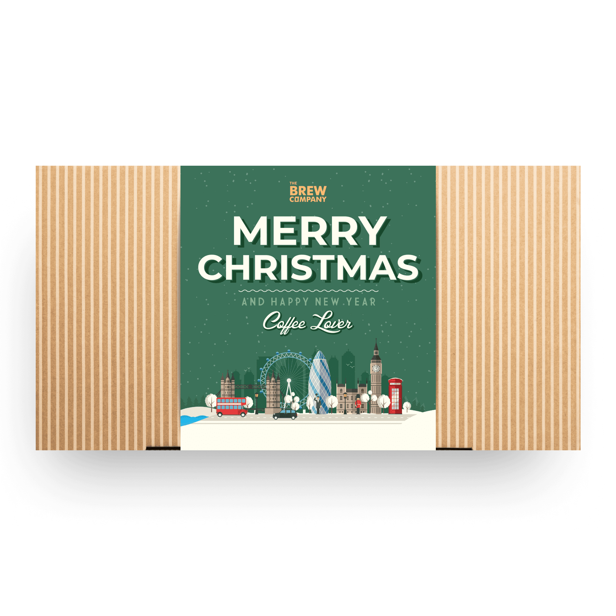 MERRY CHRISTMAS SNOW GIFT BOX Gift Boxes The Brew Company