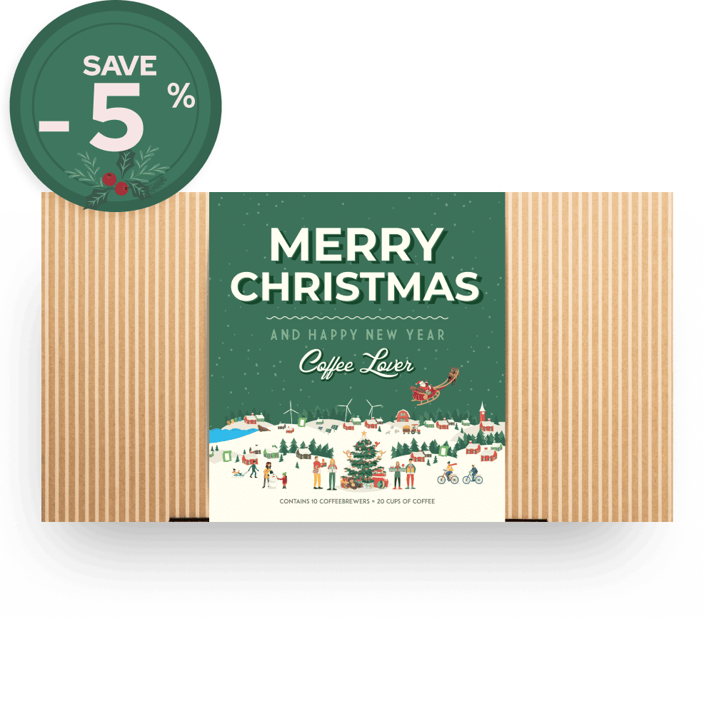 MERRY CHRISTMAS SNOW GIFT BOX Gift Boxes The Brew Company