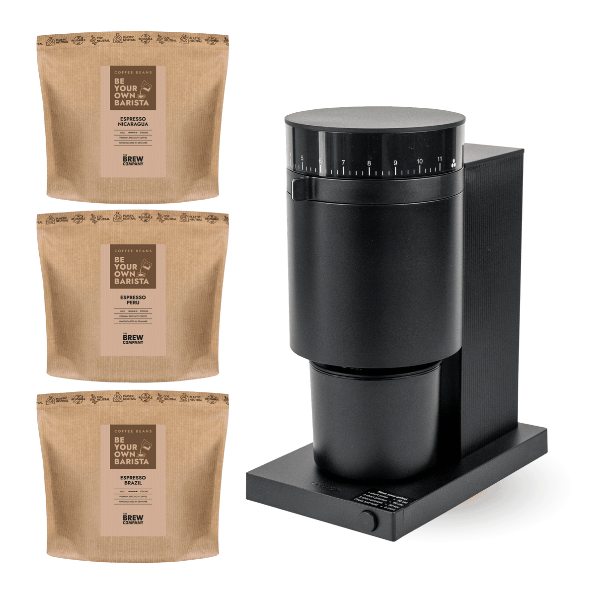 Deluxe Home Barista Coffee Gift Bundle