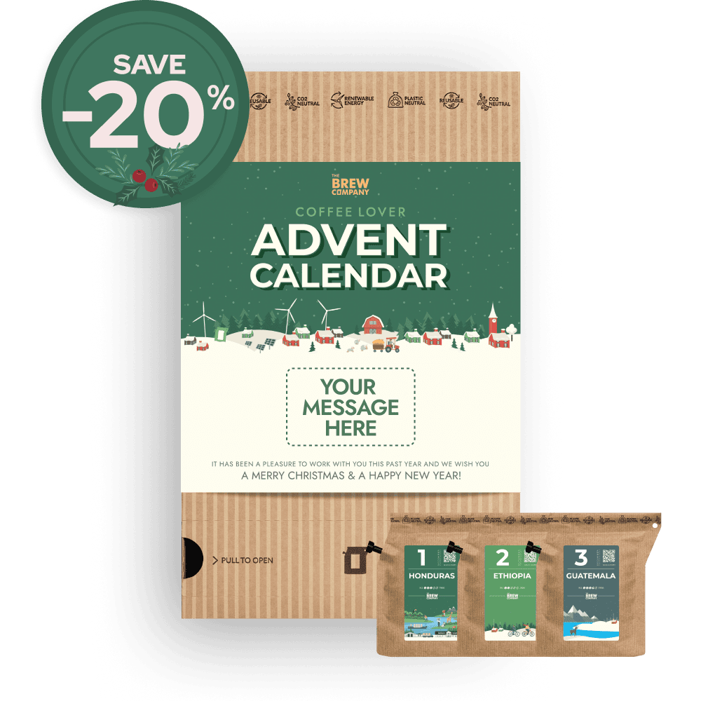PERSONALIZABLE ORIGINAL COFFEE LOVER ADVENT CALENDAR