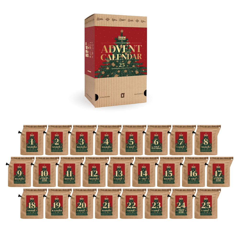 FESTIVE RED COFFEE ADVENT CALENDAR