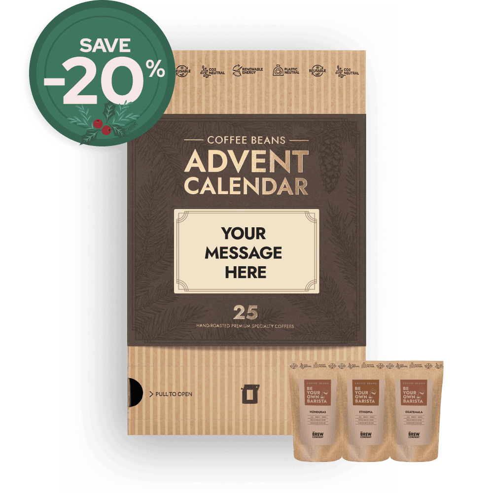 PERSONALIZABLE SPECIALTY COFFEE BEAN ADVENT CALENDAR