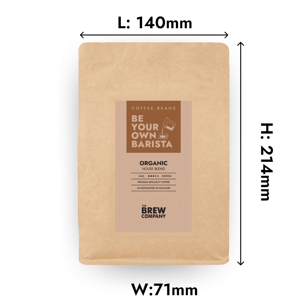 Organic House Blend coffee beans - Specialty coffee beans - 333gr - The Brew Company