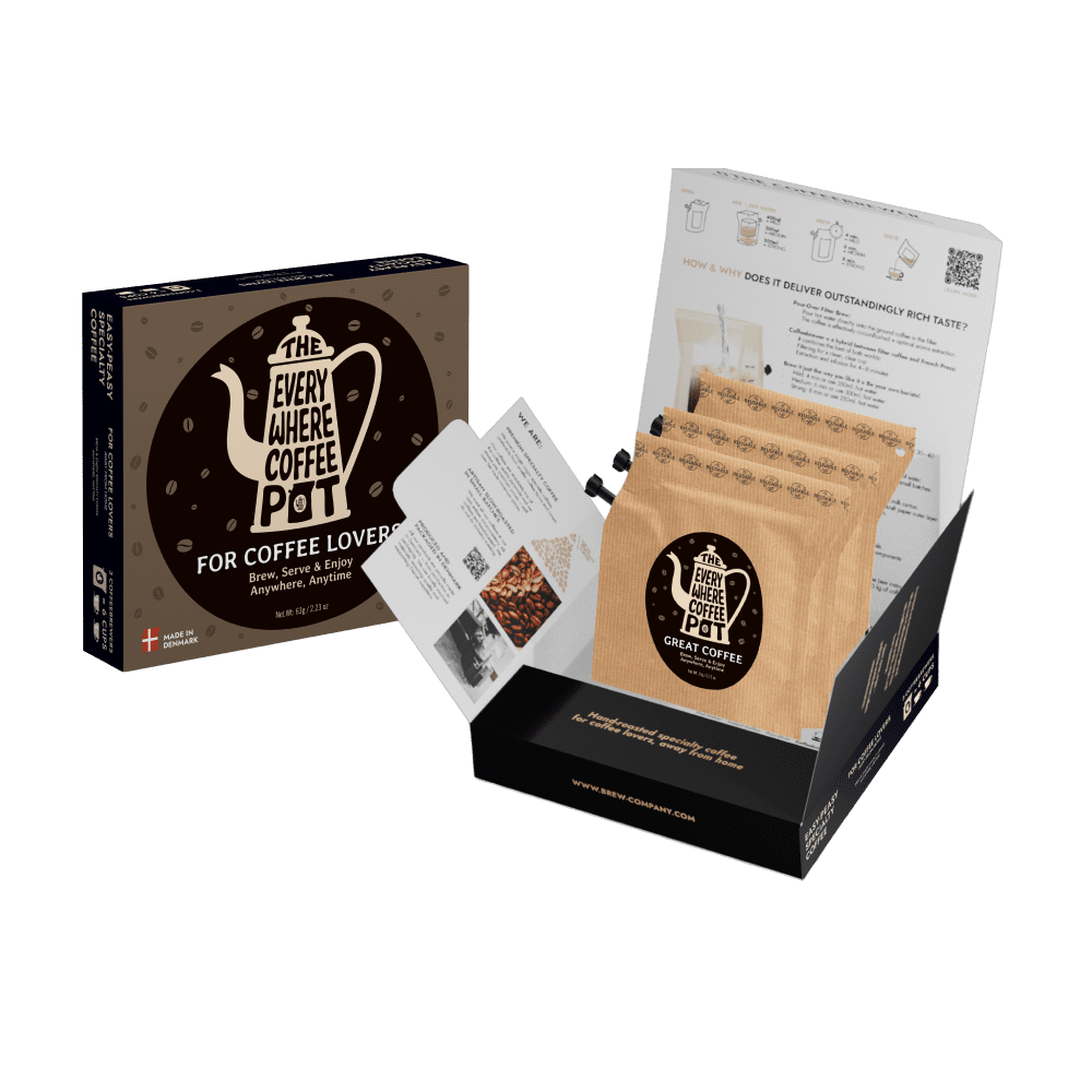 COFFEE POT SPECIALTY COFFEE 3 PCS GIFT BOX | The Brew Company