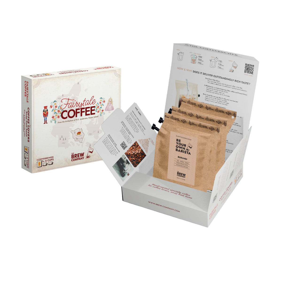 3 Pcs Box Fairytale Coffeekit