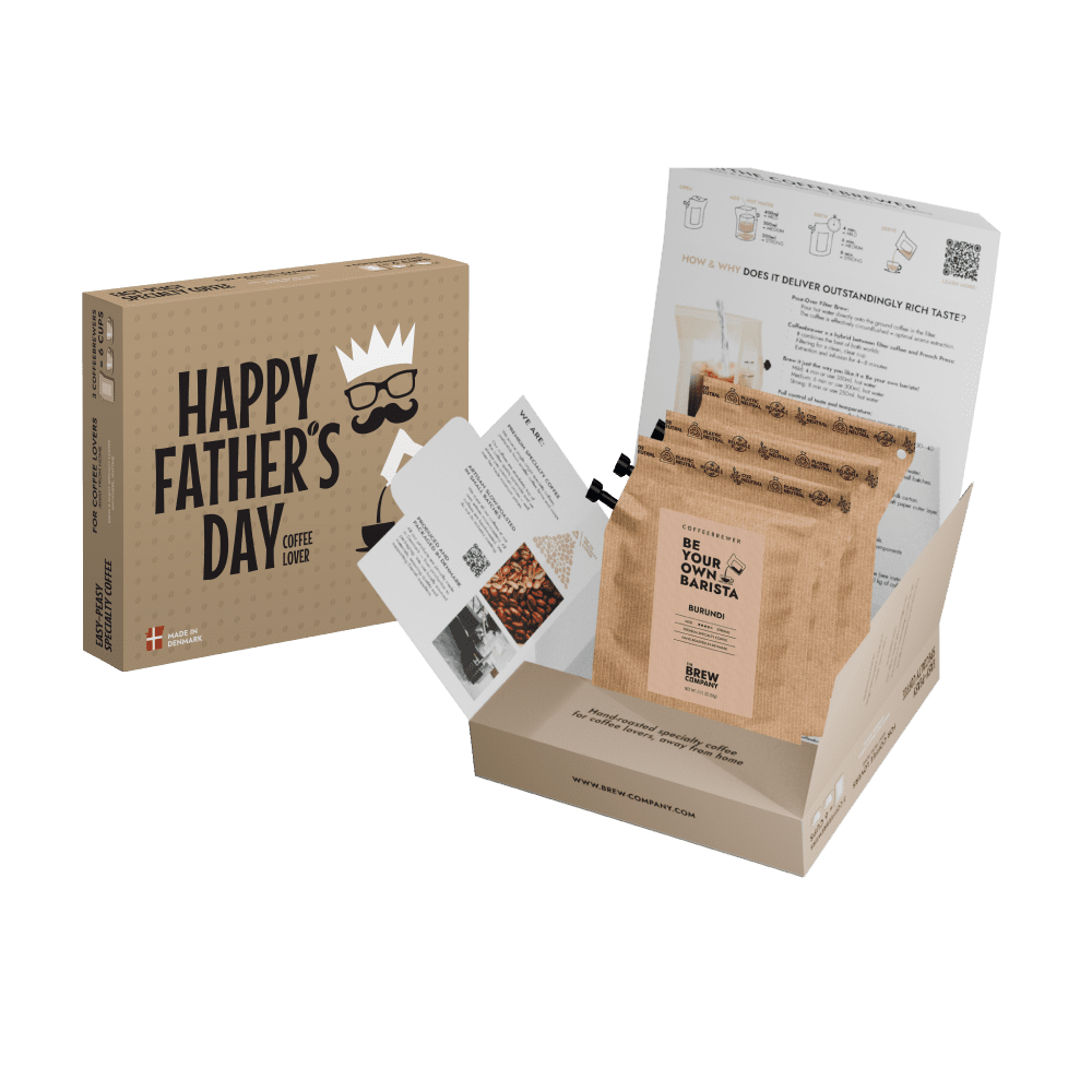 HAPPY FATHER'S DAY SPECIALTY COFFEE 3 PCS GIFT BOX
