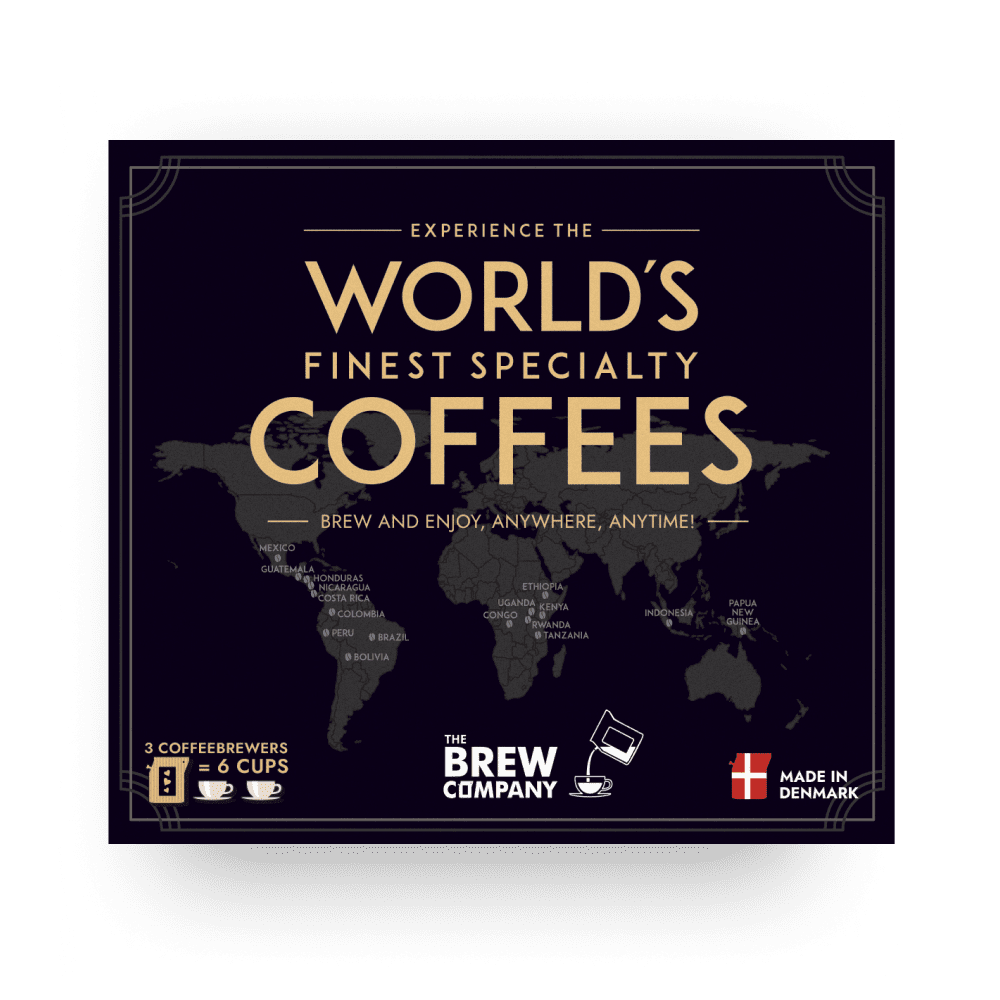 WORLD'S FINEST SPECIALTY COFFEE 3 PCS GIFT BOX