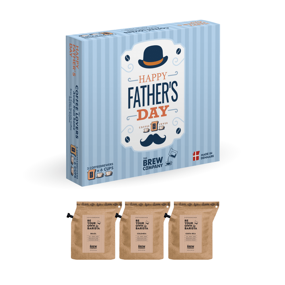 HAPPY FATHER'S DAY CLASSIC SPECIALTY COFFEE 3 PCS GIFT BOX