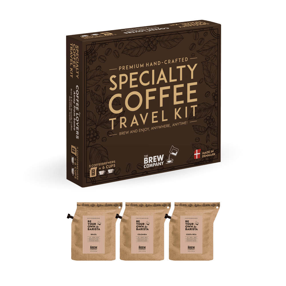 SPECIALTY COFFEE TRAVEL KIT 3 PCS GIFT BOX
