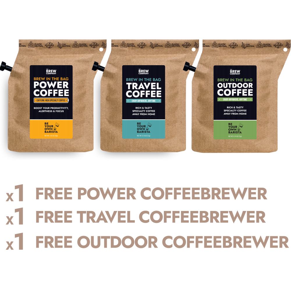1 Free Power + 1 Free Travel Cof. Brew + 1 Free Outdoor Cof. Brew