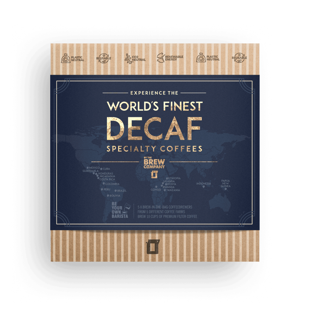 WORLD'S FINEST DECAF SPECIALTY COFFEE GIFT BOX Gift Boxes The Brew Company