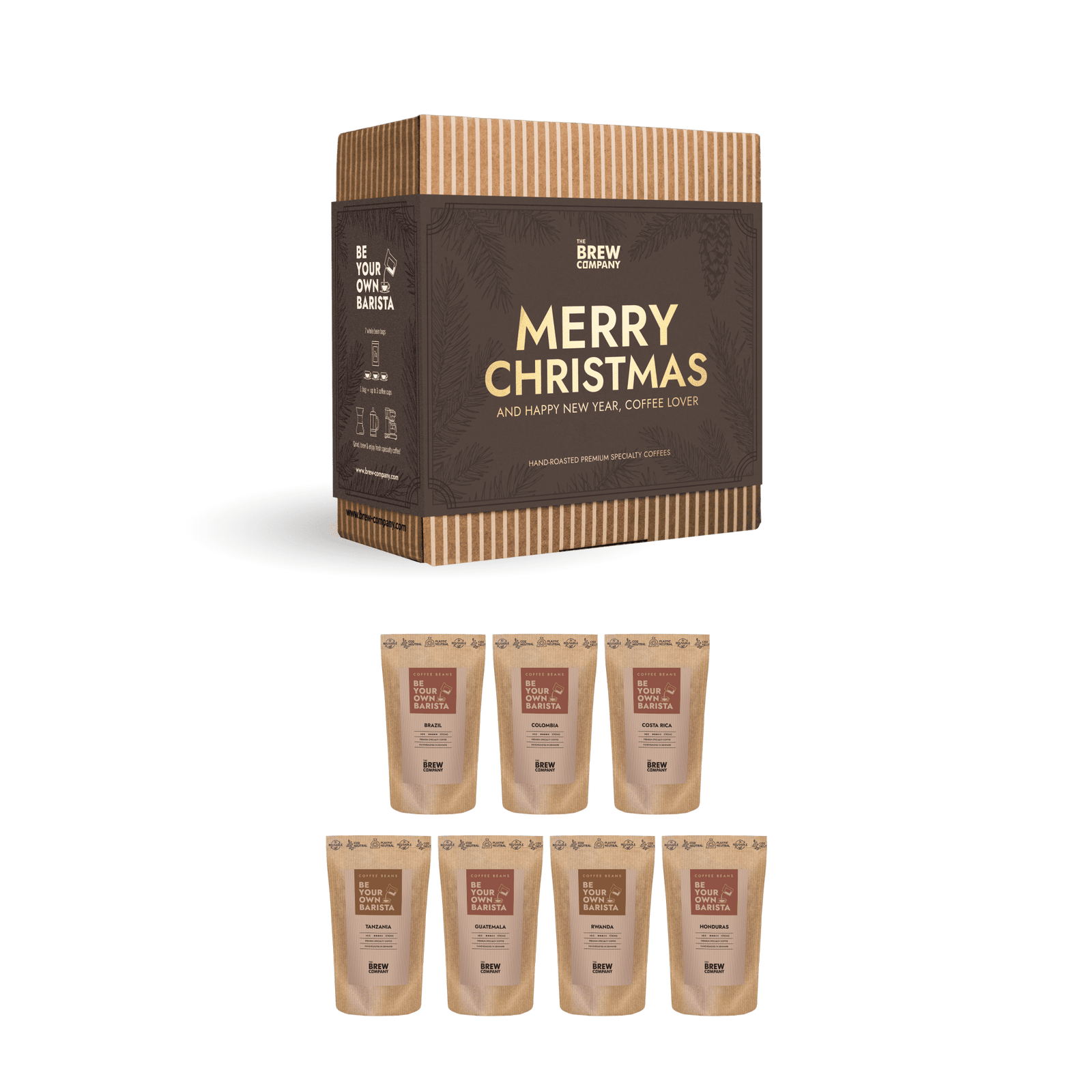 PREMIUM SPECIALTY COFFEE BEAN CHRISTMAS GIFT BOX Gift Boxes The Brew Company