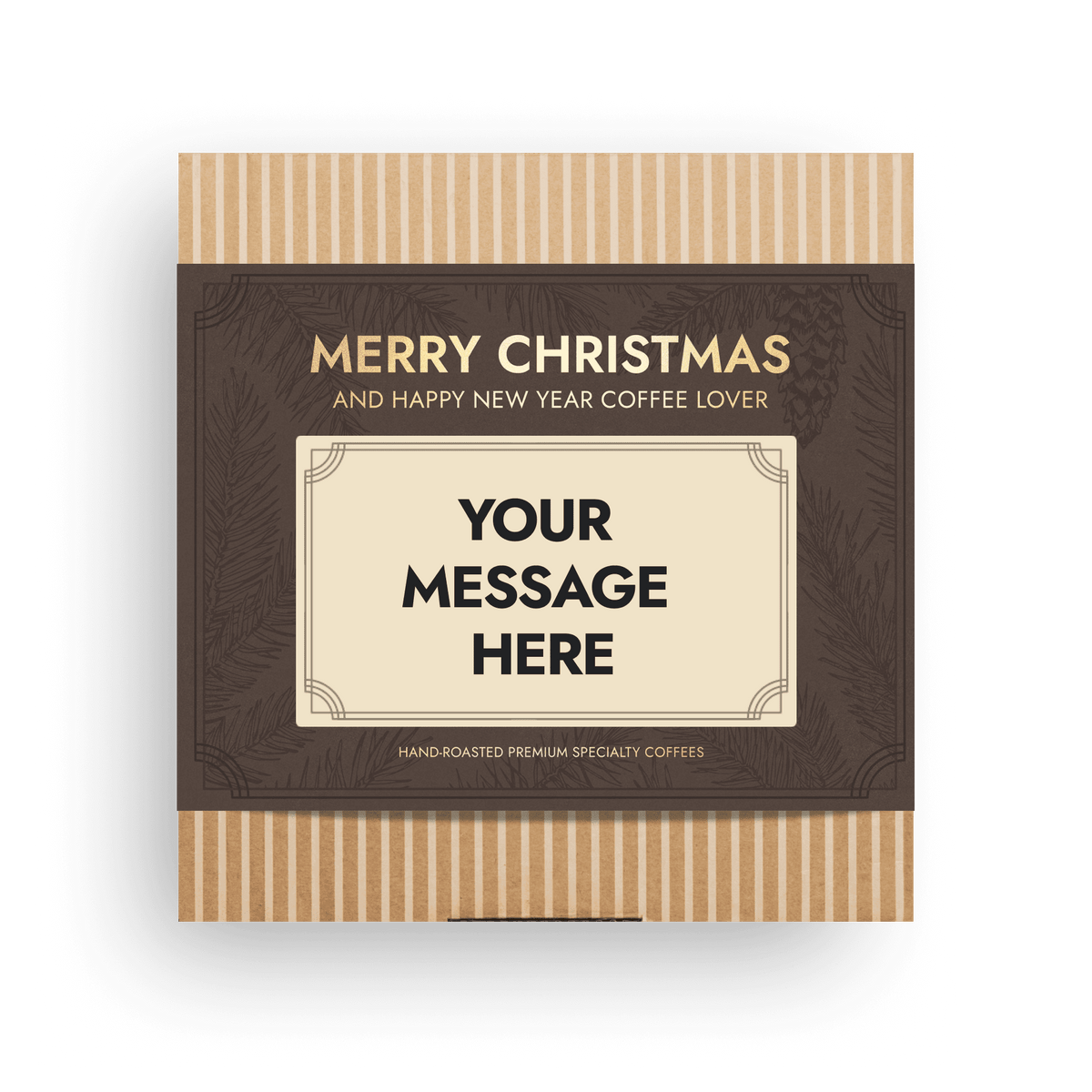 PERSONALIZED SPECIALTY COFFEE BEAN CHRISTMAS GIFT BOX Gift Boxes The Brew Company