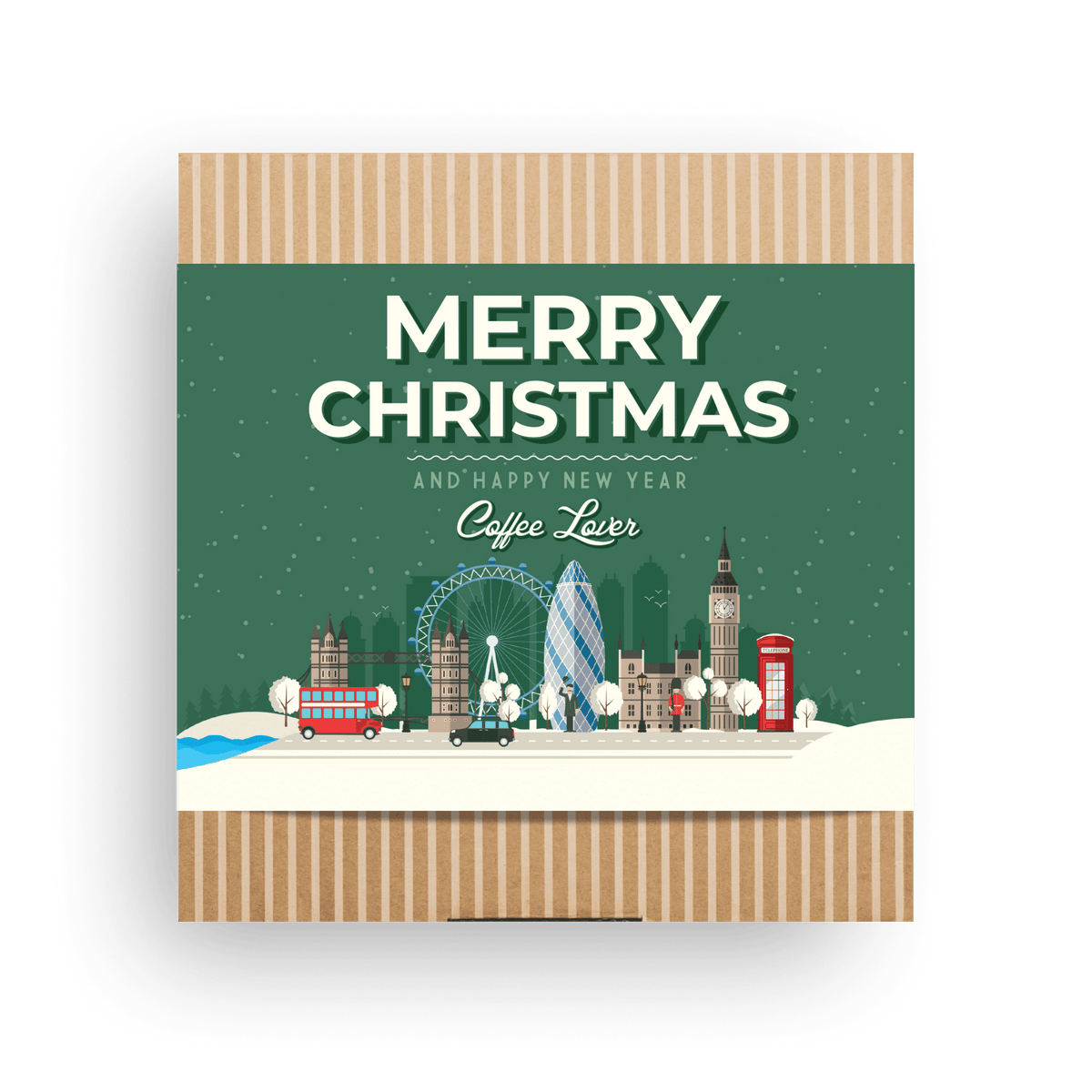 MERRY CHRISTMAS COFFEE GIFT BOX Gift Boxes The Brew Company
