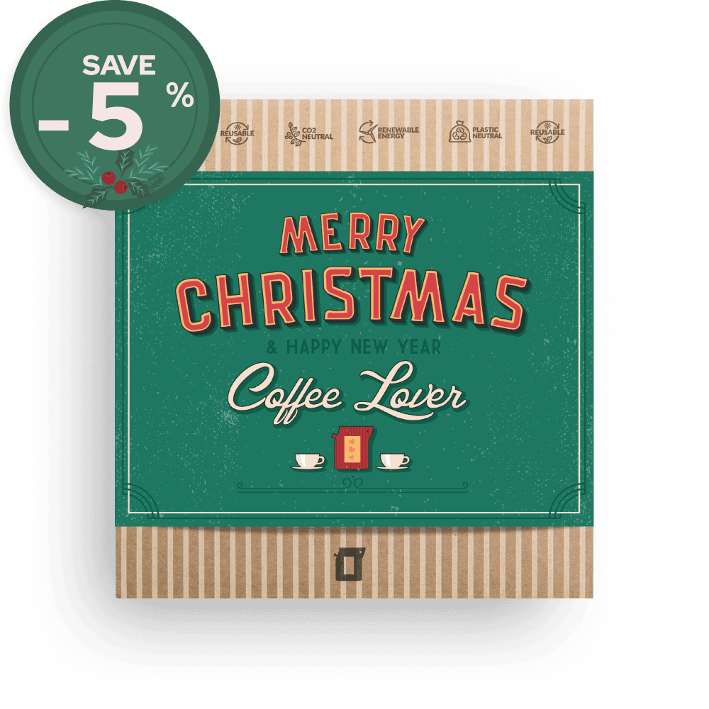 MERRY CHRISTMAS RETRO COFFEE GIFT BOX Gift Boxes The Brew Company