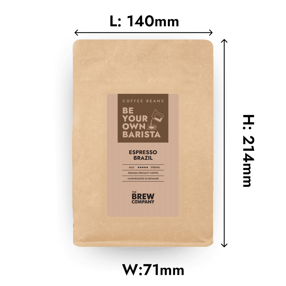 Espresso Brazil coffee beans - Specialty coffee beans - 333gr - The Brew Company