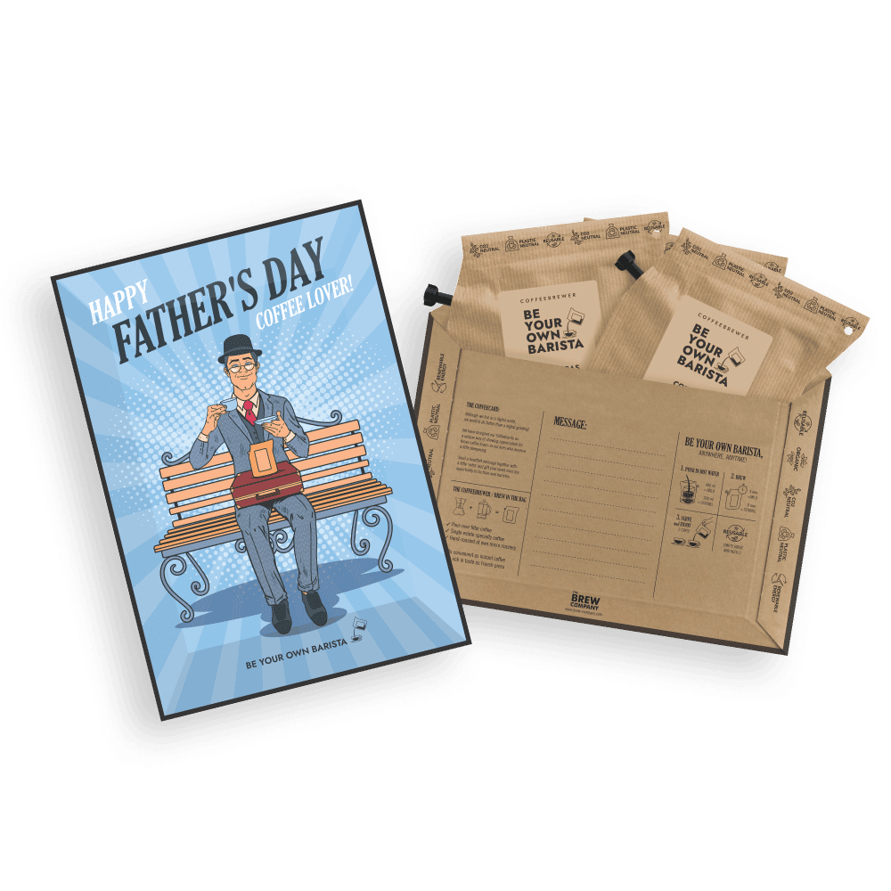 FATHER&#39;S DAY COFFEE GREETING CARDS Coffee and tea cards The Brew Company