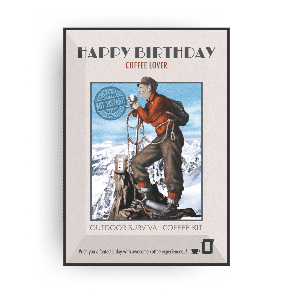 HAPPY BIRTHDAY COFFEE GREETING CARDS Coffee and tea cards The Brew Company