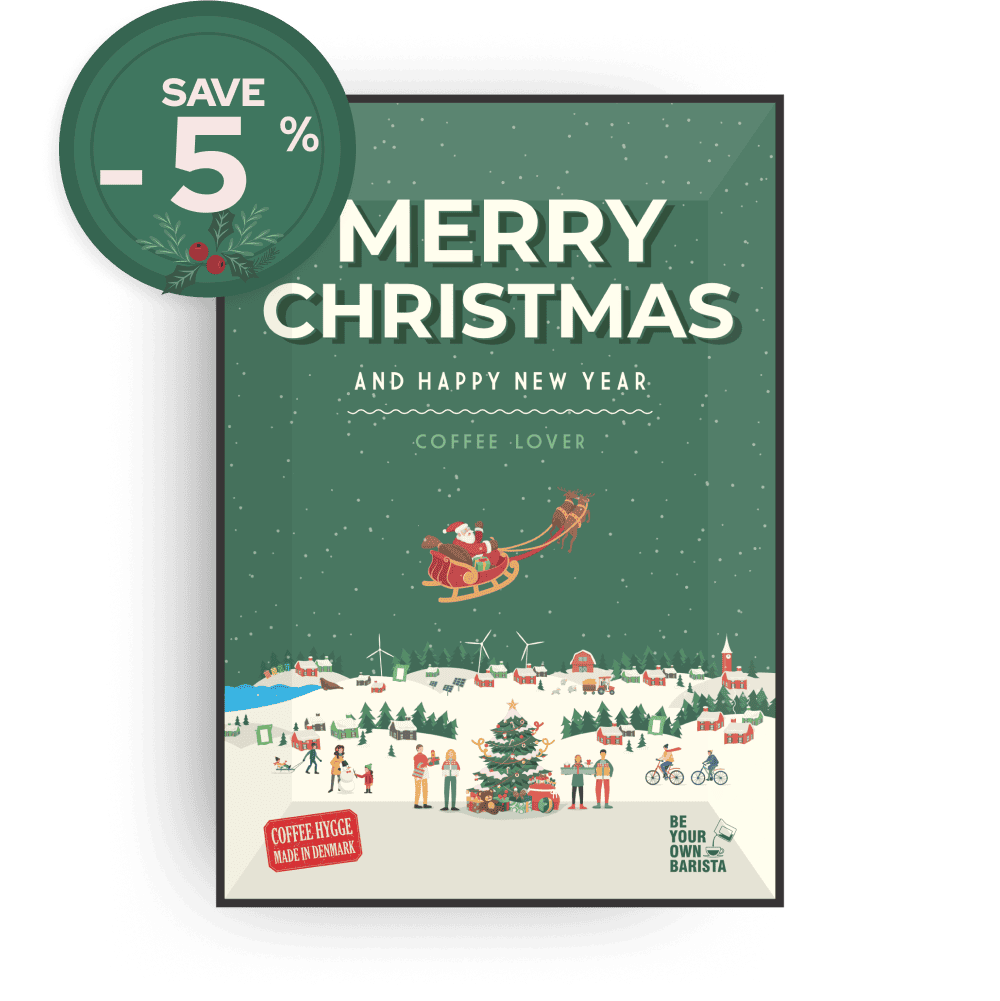 MERRY CHRISTMAS COFFEE &amp; TEA CARDS Coffee and tea cards The Brew Company