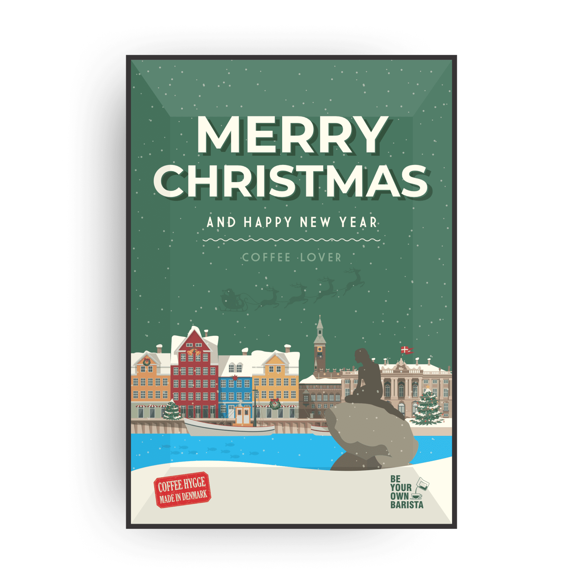 MERRY CHRISTMAS COFFEE & TEA CARDS Coffee and tea cards The Brew Company