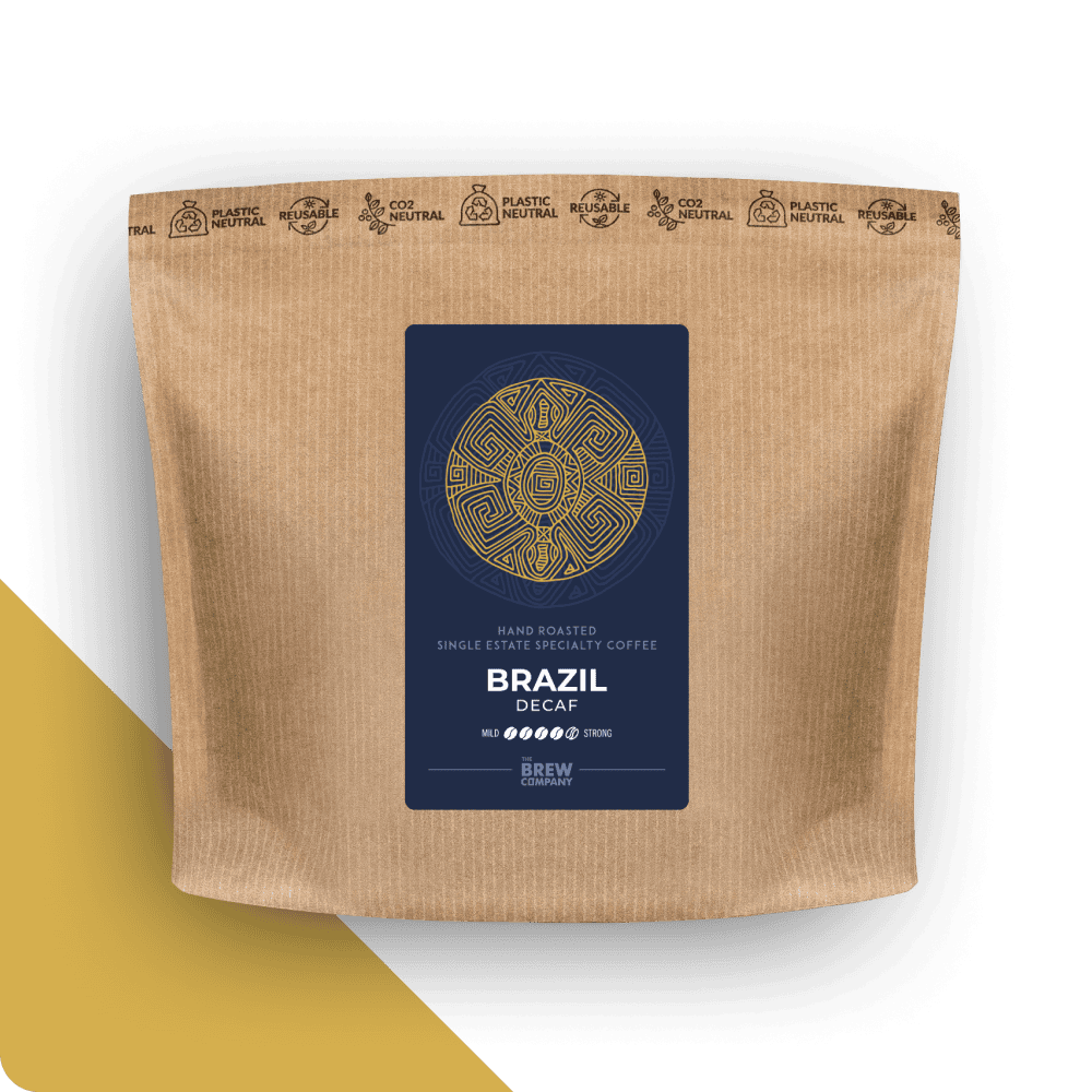 BRAZIL DECAF SPECIALTY COFFEE BEANS Whole_Beans The Brew Company