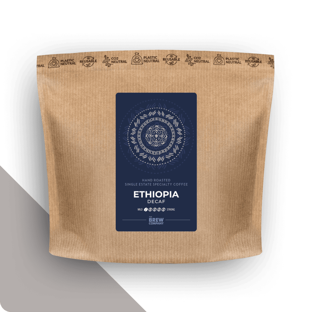 ETHIOPIA DECAF SPECIALTY COFFEE BEANS Whole_Beans The Brew Company