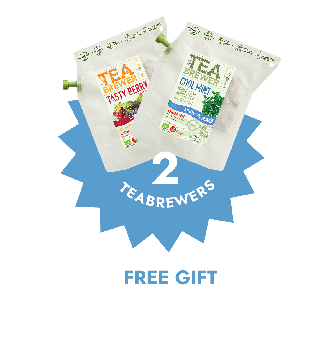 2 Free Random Teabrewers