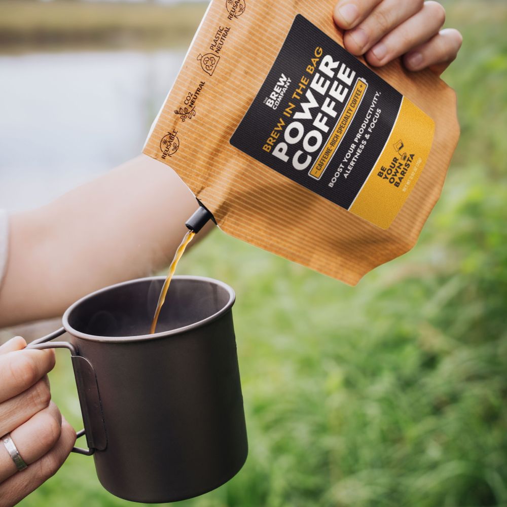 Best Portable Power Coffee - Premium Specialty Coffee - Coffeebrewer - Brew Anywhere - The Brew Company